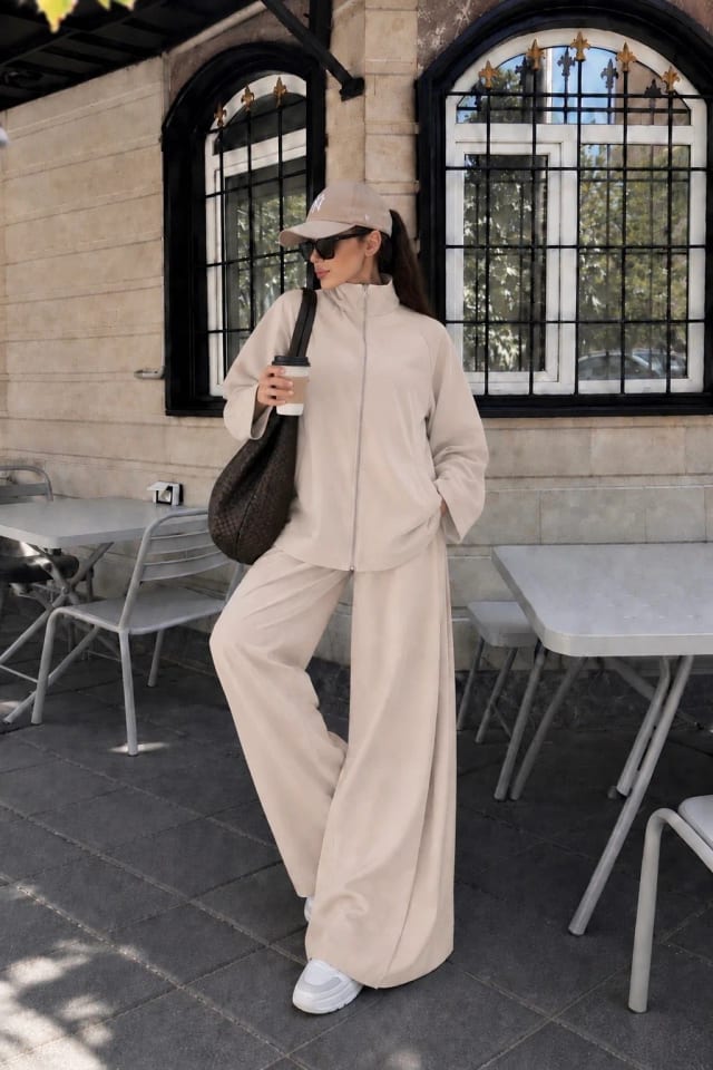 Oysho Eşofman Takımı MA10078 Bej