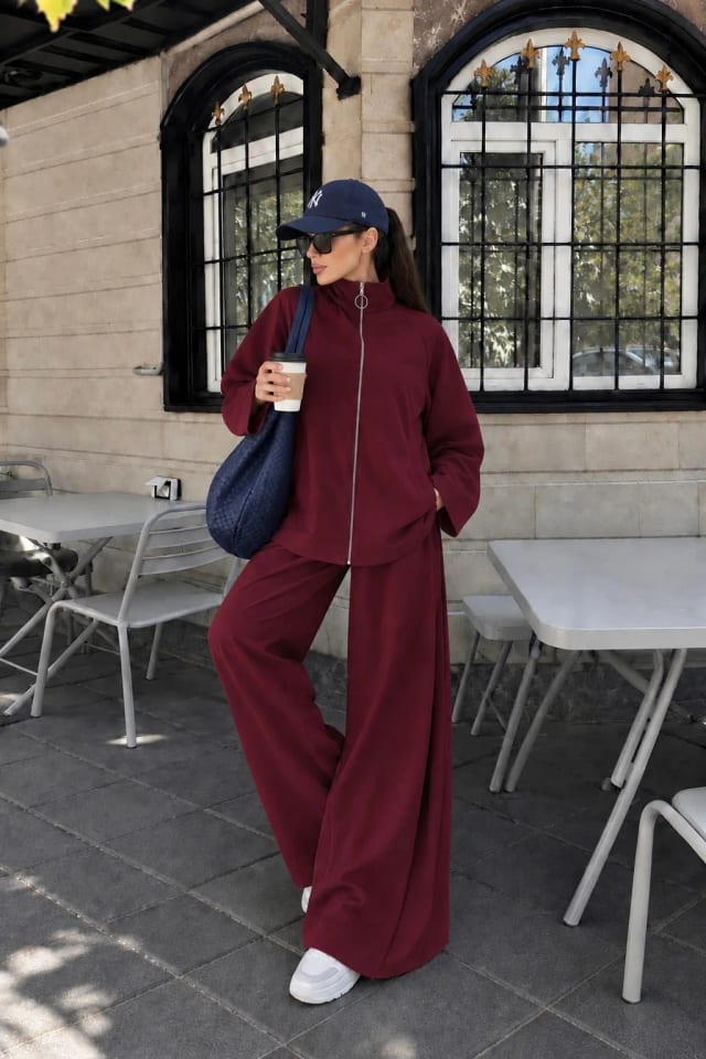 Oysho Eşofman Takımı MA10078 Bordo