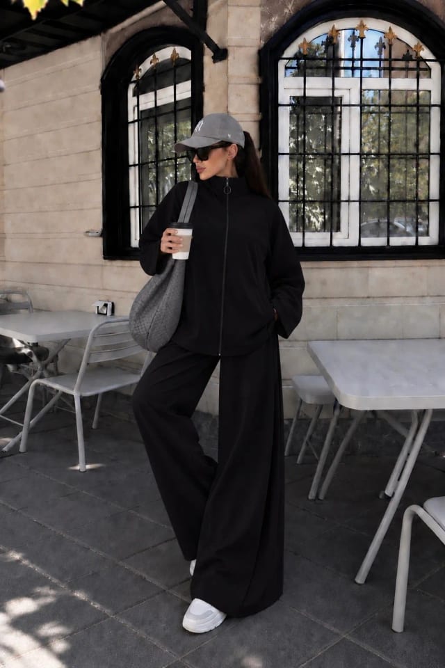 Oysho Eşofman Takımı MA10078 Siyah